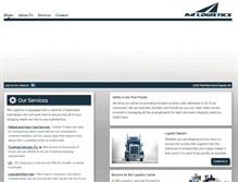 Tablet Screenshot of imi-logistics.com